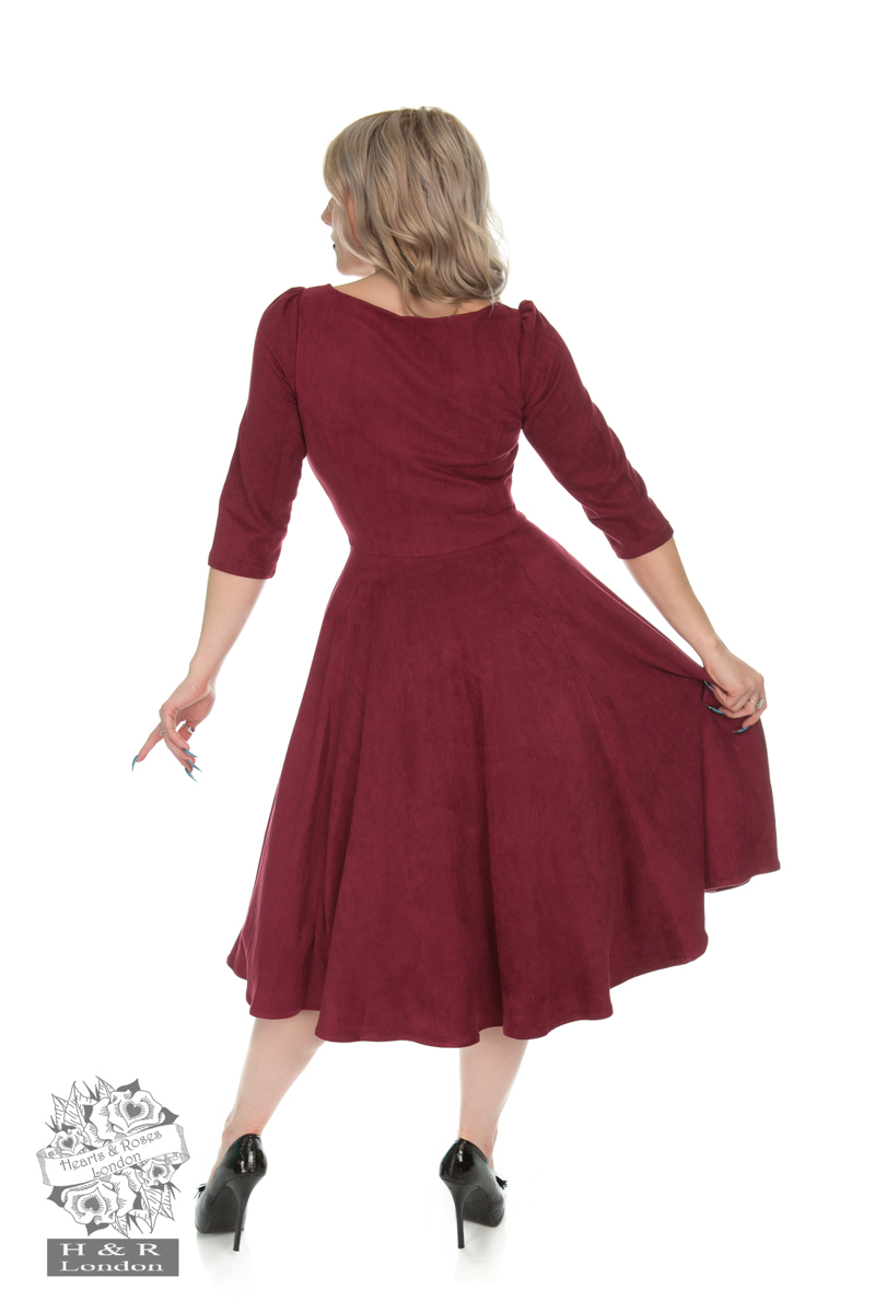 Wendy Dress in Wine